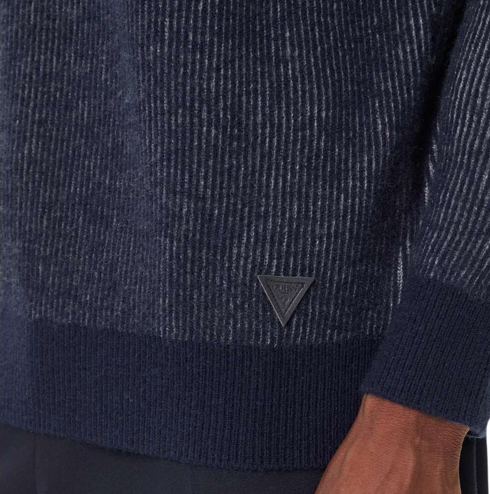 Guess maglione blu a coste JOHNATHAN M5BR20 Z0482 FBCT in Maglioni Prodotti di Classe - Nocera Superiore, commercioVirtuoso.it