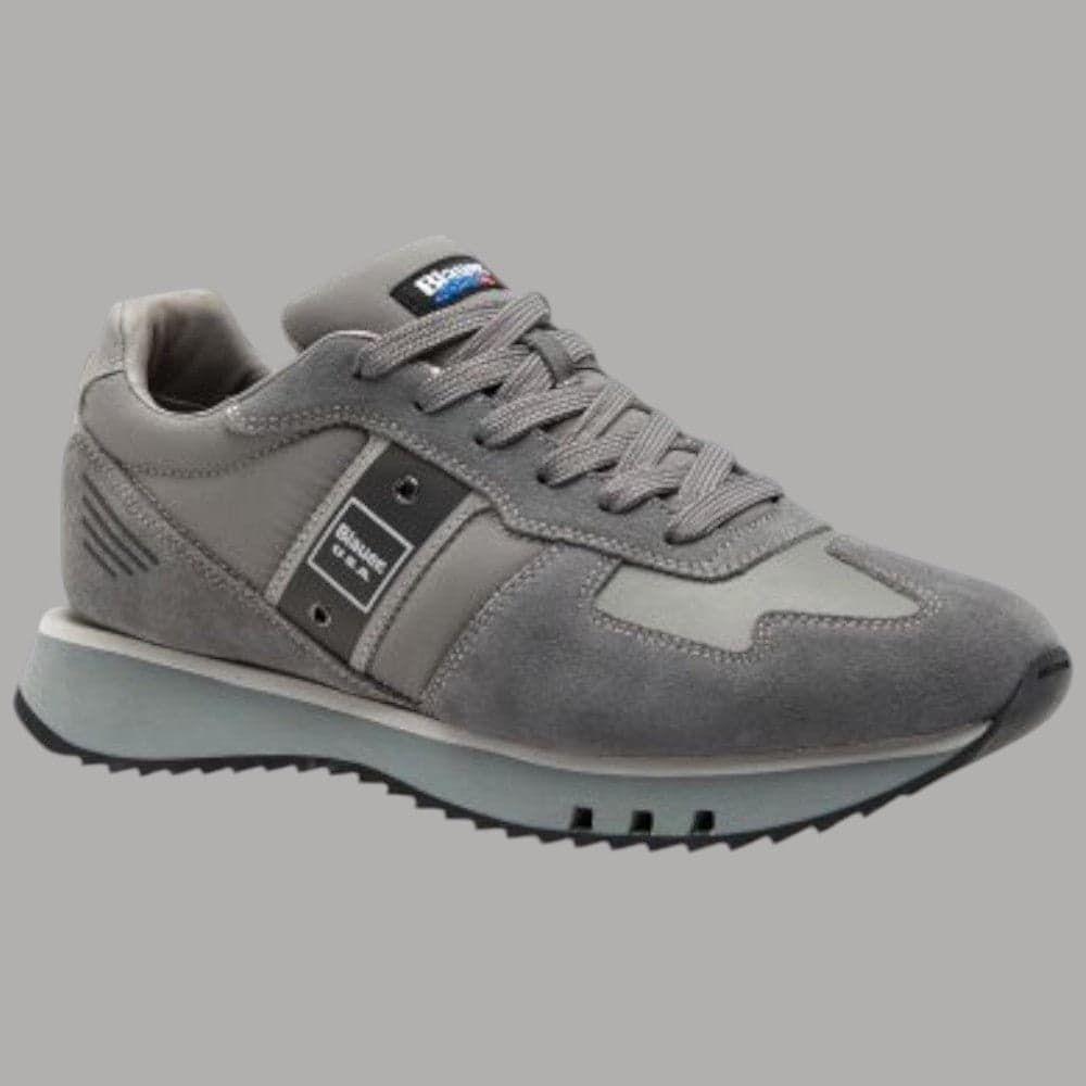 Blauer Sneakers Tokyo01 in Pelle Scamosciata con Suola EVA e Lacci - 2