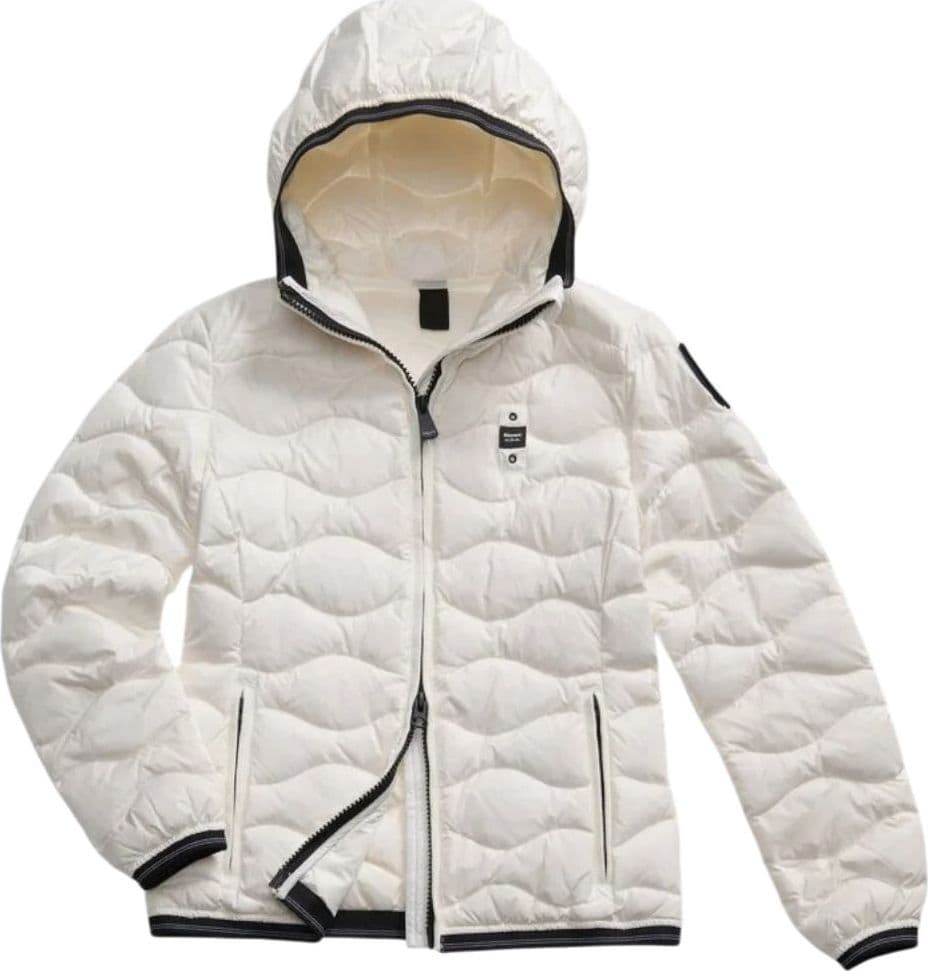 Blauer piumino bianco Camelia 25WBLDC03095 - 6