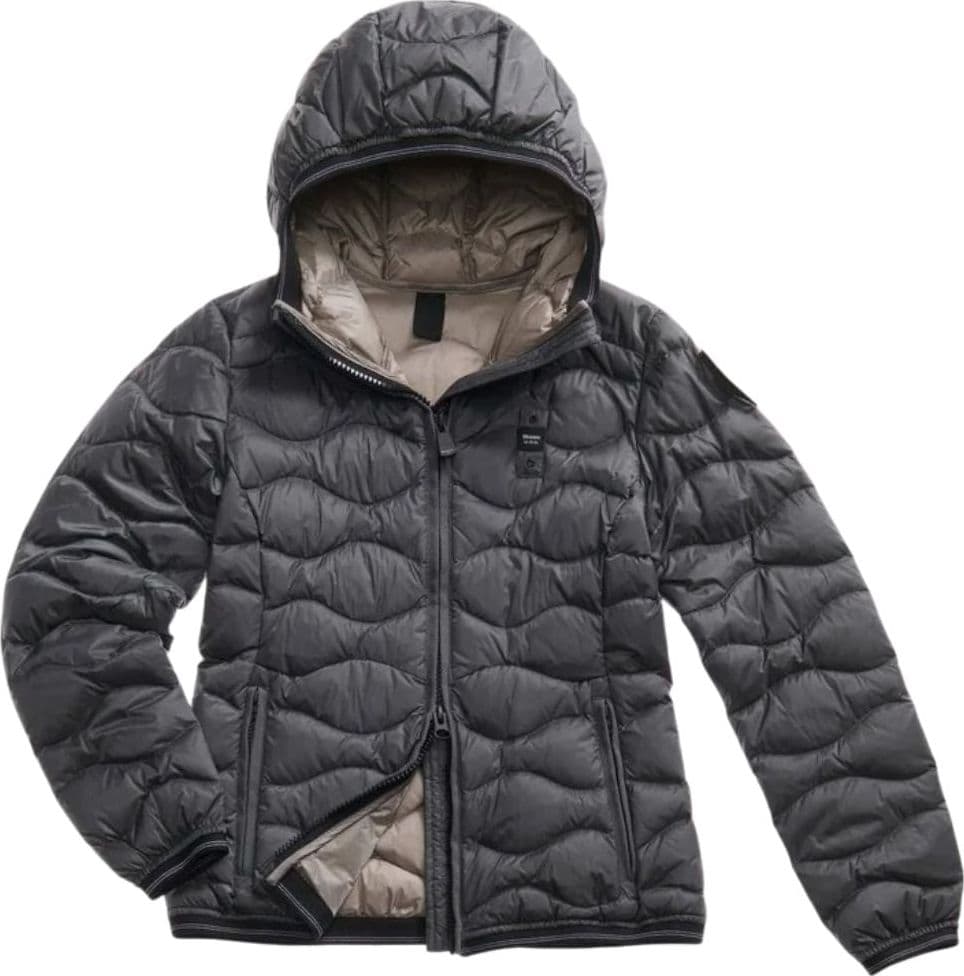 Blauer piumino grigio antracite Camelia 25WBLDC03095 - 6