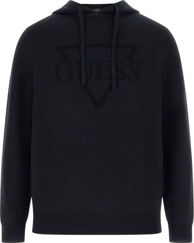 Guess maglione nero con cappuccio JOBY M5BR18Z0470JBLK - 5