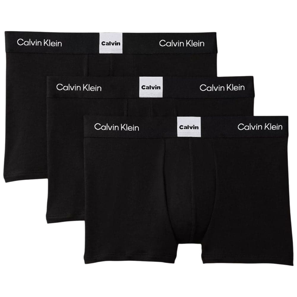 Calvin Klein confezione 3 boxer neri LV00NB4476 UB1 - 7