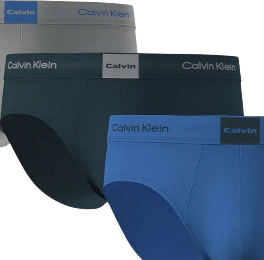 Calvin Klein confezione 3 slip multicolor LV00NB4475 3U5 - 2