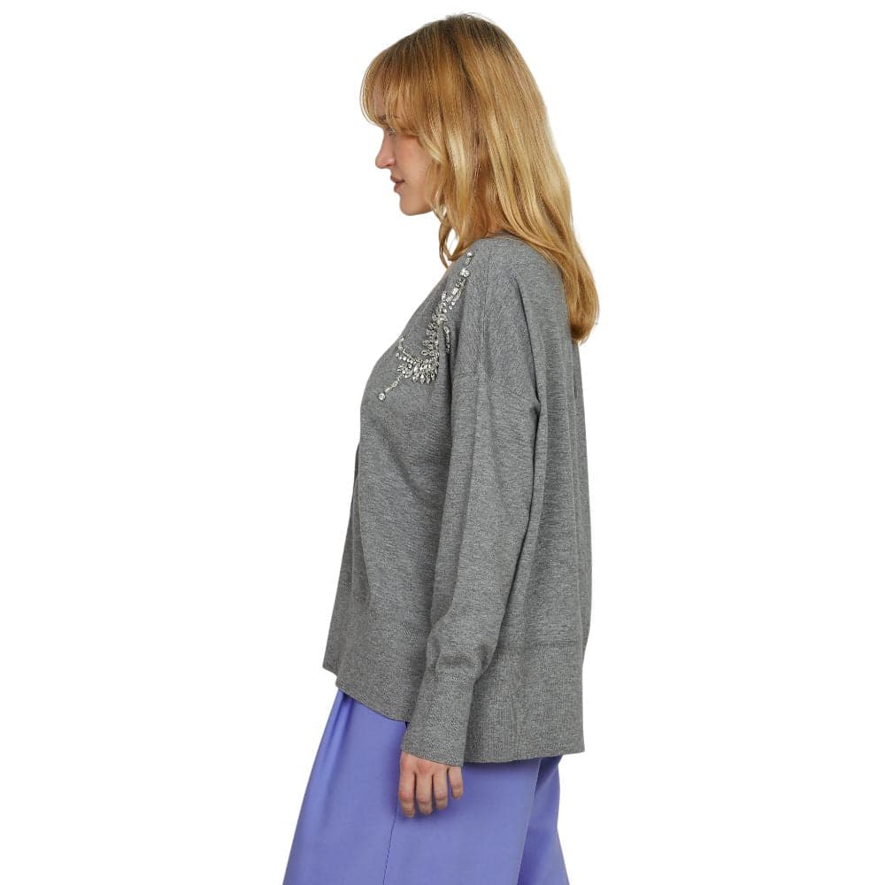 Relish cardigan grigio VENETICO RDA2502605011 in Cardigan Prodotti di Classe - Nocera Superiore, commercioVirtuoso.it