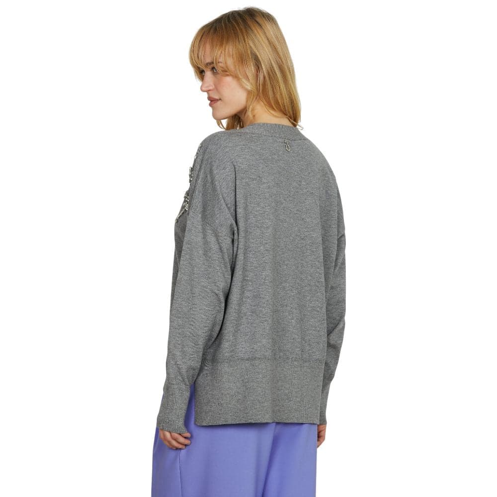 Relish cardigan grigio VENETICO RDA2502605011 in Cardigan Prodotti di Classe - Nocera Superiore, commercioVirtuoso.it