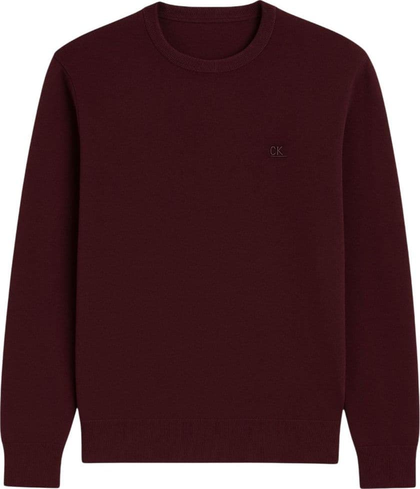 Calvin Klein pullover merino bordeaux LV04LB305GVAQ - 2