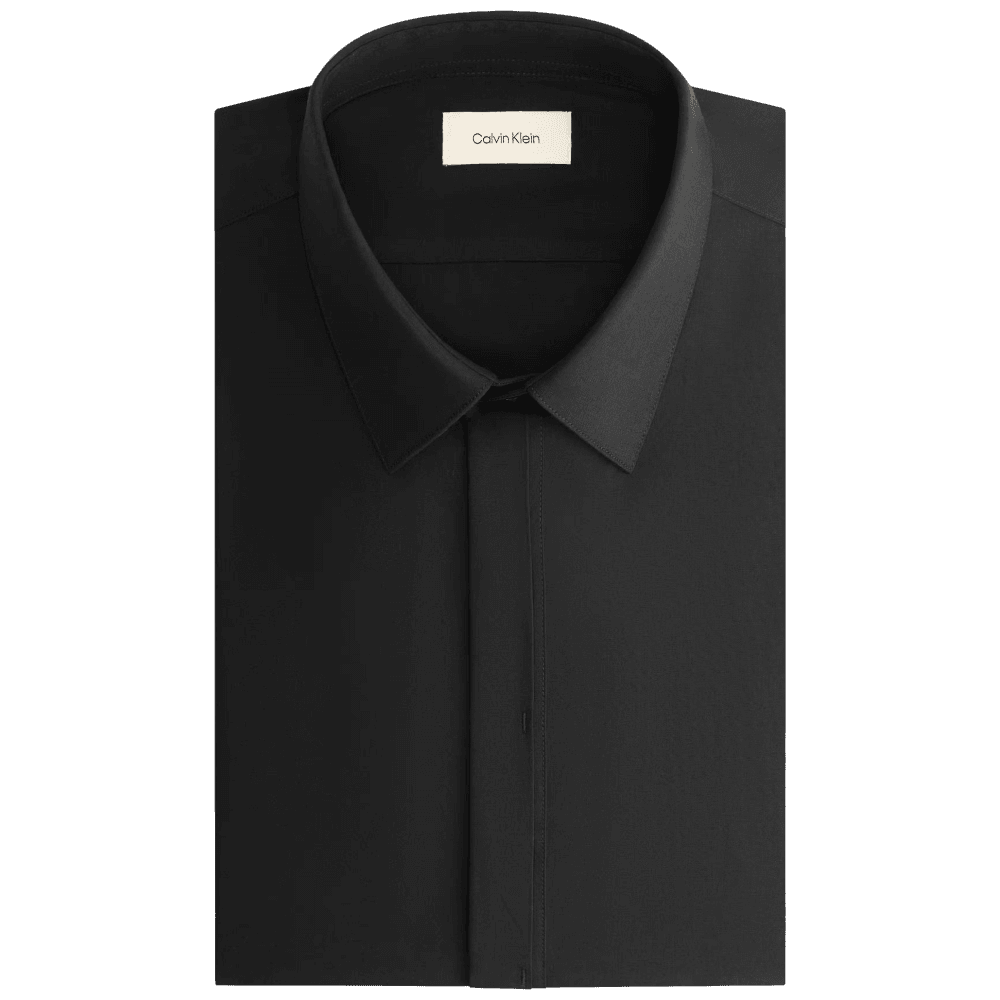 Calvin Klien camicia nera extra slim LV019EU0600CM - 4