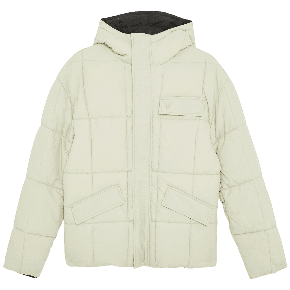 Lyle & Scott giacca reversibile beige nera JK2323V-X960 in Giacche Prodotti di Classe - Nocera Superiore, commercioVirtuoso.it