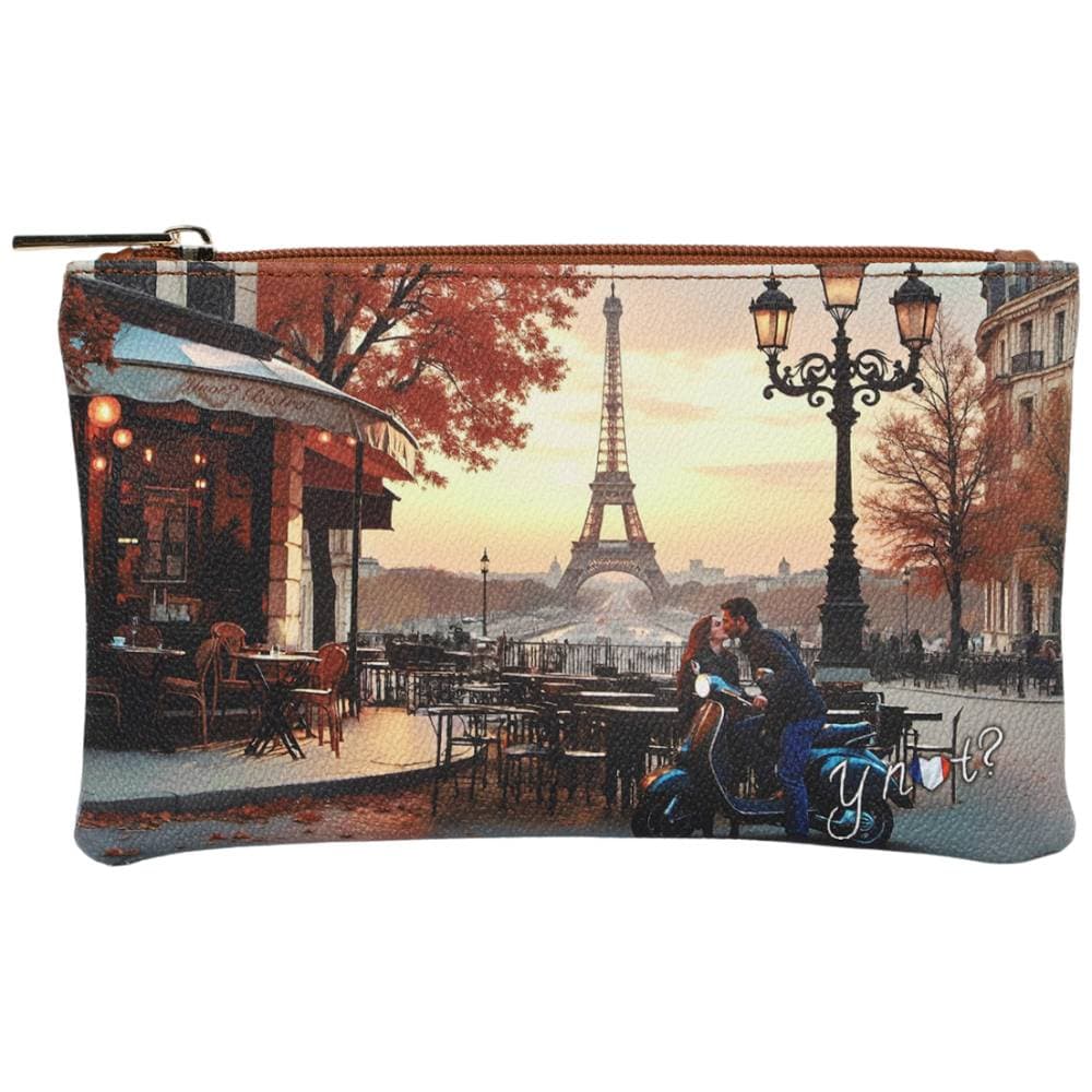 YNot Pochette Donna Ecopelle e Pelle Chiusura Zip Interno Foderato - 3