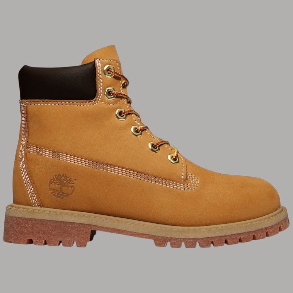 Timberland Junior Premium 6 Inch Lace Up Waterproof Boot Pelle Premium - 10