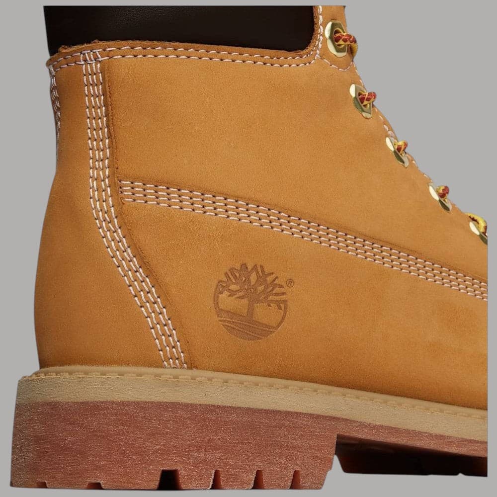 Timberland Junior Premium 6 Inch Lace Up Waterproof Boot Pelle Premium - 3