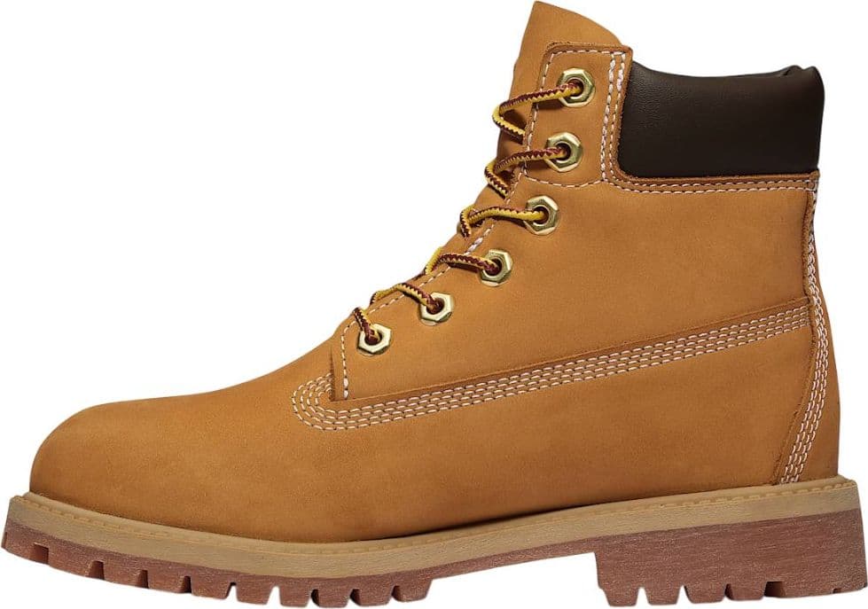 Timberland Premium 6 INCH LACE UP WATERPROOF BOOT WHEAT junior in Stivali Prodotti di Classe - Nocera Superiore, commercioVirtuoso.it