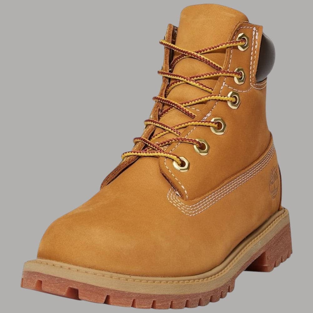 Timberland Junior Premium 6 Inch Lace Up Waterproof Boot Pelle Premium - 6