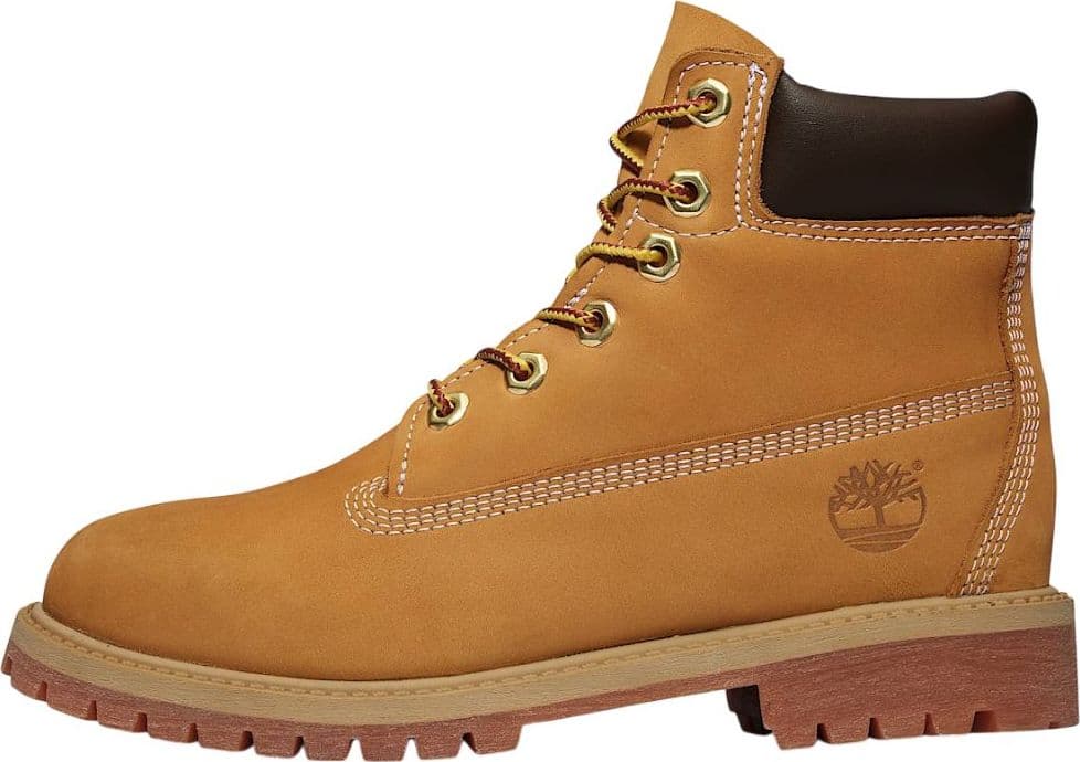 Timberland Premium 6 INCH LACE UP WATERPROOF BOOT WHEAT junior in Stivali Prodotti di Classe - Nocera Superiore, commercioVirtuoso.it