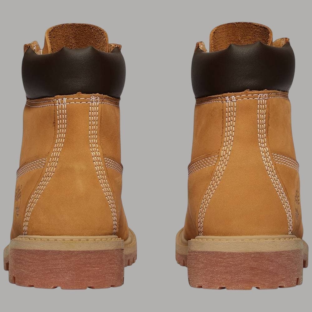 Timberland Junior Premium 6 Inch Lace Up Waterproof Boot Pelle Premium - 8