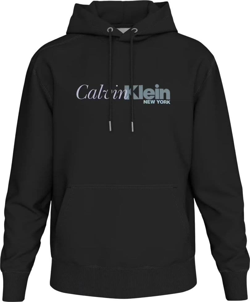 calvin Klien felpa nera con cappuccio LV04LD241GUB1 - 4
