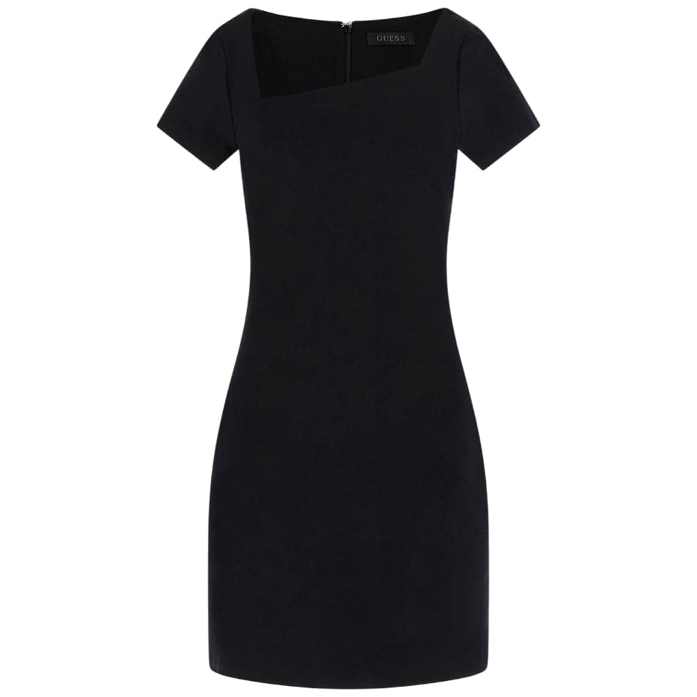 Guess vestito nero  fit and flare mini MAELICE W5YK17KCMU2JBLK in Casual Prodotti di Classe - Nocera Superiore, commercioVirtuoso.it