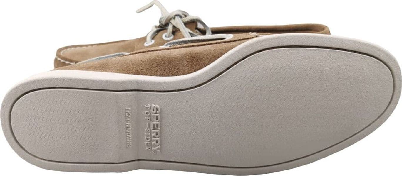 Scarpa uomo mocassino Sperry - A/O 2-EYE Suede Tan - Marrone - 4