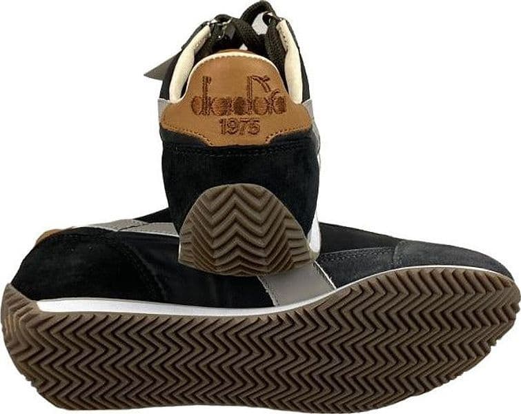 Scarpa uomo Diadora Heritage - Sneaker Equipe ITA - Nero/grigio - 5