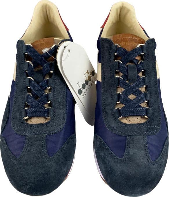 Scarpa uomo Diadora Heritage - Sneaker Equipe ITA - Blu - 4