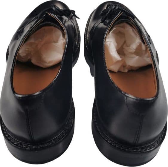 Scarpe Derby Doucal's Uomo Pelle Nera - Stringate Eleganti Classiche Italiane - 5