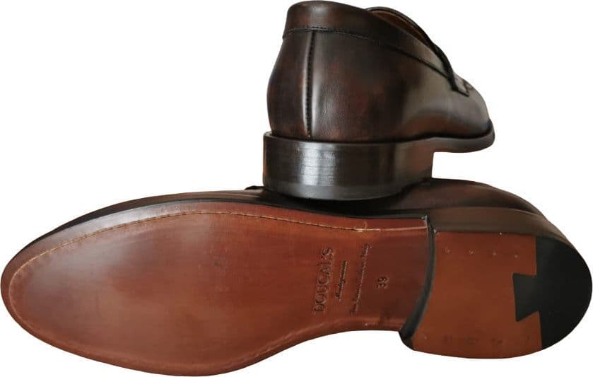 Scarpa uomo Doucal's - Mocassini in pelle Testa di moro Made in Italy in Loafer e mocassini Couture - Sestu, commercioVirtuoso.it
