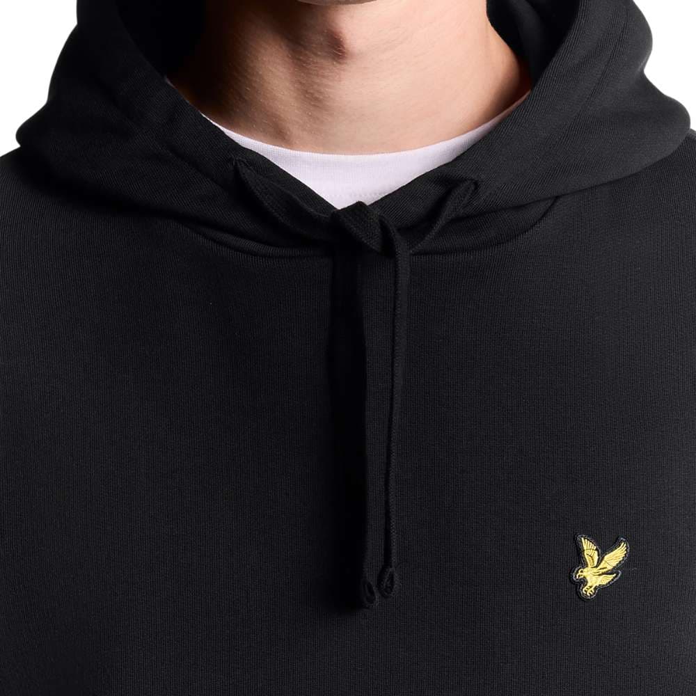 Lyle & Scott felpa nera con cappuccio ML416VOG in Felpe con cappuccio Prodotti di Classe - Nocera Superiore, commercioVirtuoso.it