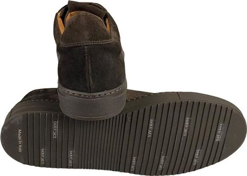 Scarpa uomo Doucal's - Sneaker in pelle Colore Marrone Made in Italy - 4