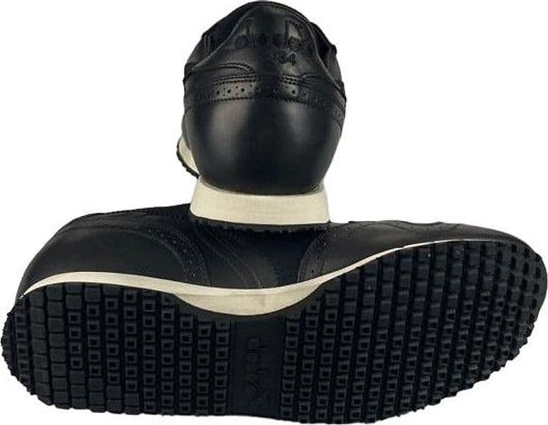 Scarpa uomo Diadora Heritage - Sneaker Trident Brouge L Nero - Sportive Eleganti - 3