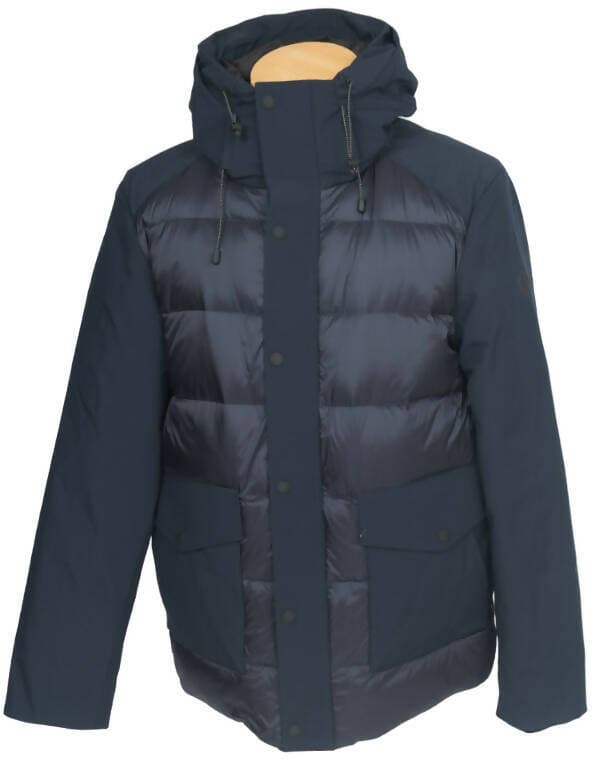 Giubbotto uomo con cappuccio People of Shibuya - colore  blu - 5