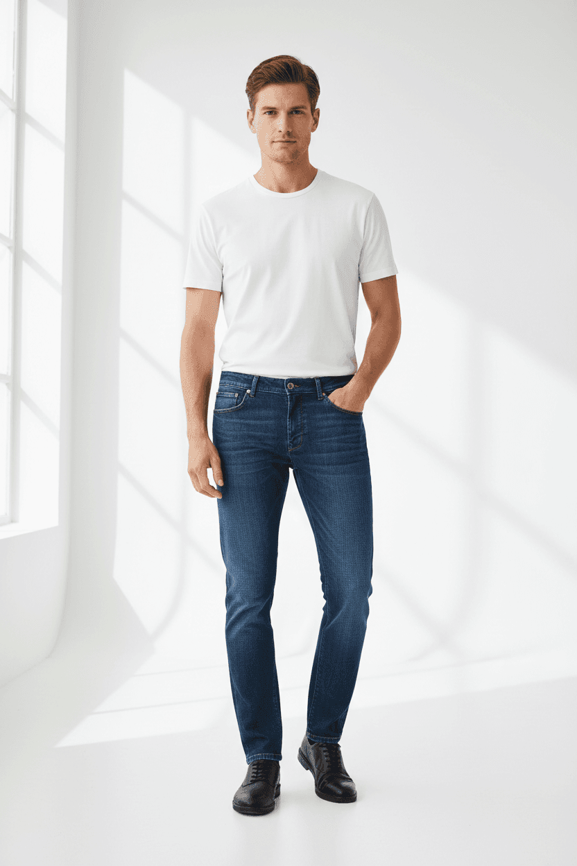 Jeans Uomo PT Torino - 5 Tasche Swing - Denim Italiano Premium in Jeans Couture - Sestu, commercioVirtuoso.it