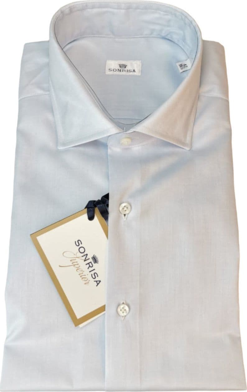 Camicia uomo Sonrisa - Superior - colore celeste in Camicie casual Couture - Sestu, commercioVirtuoso.it