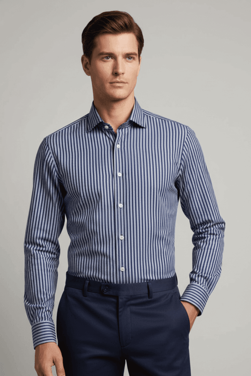 Camicia uomo Sonrisa -  Fantasia righe