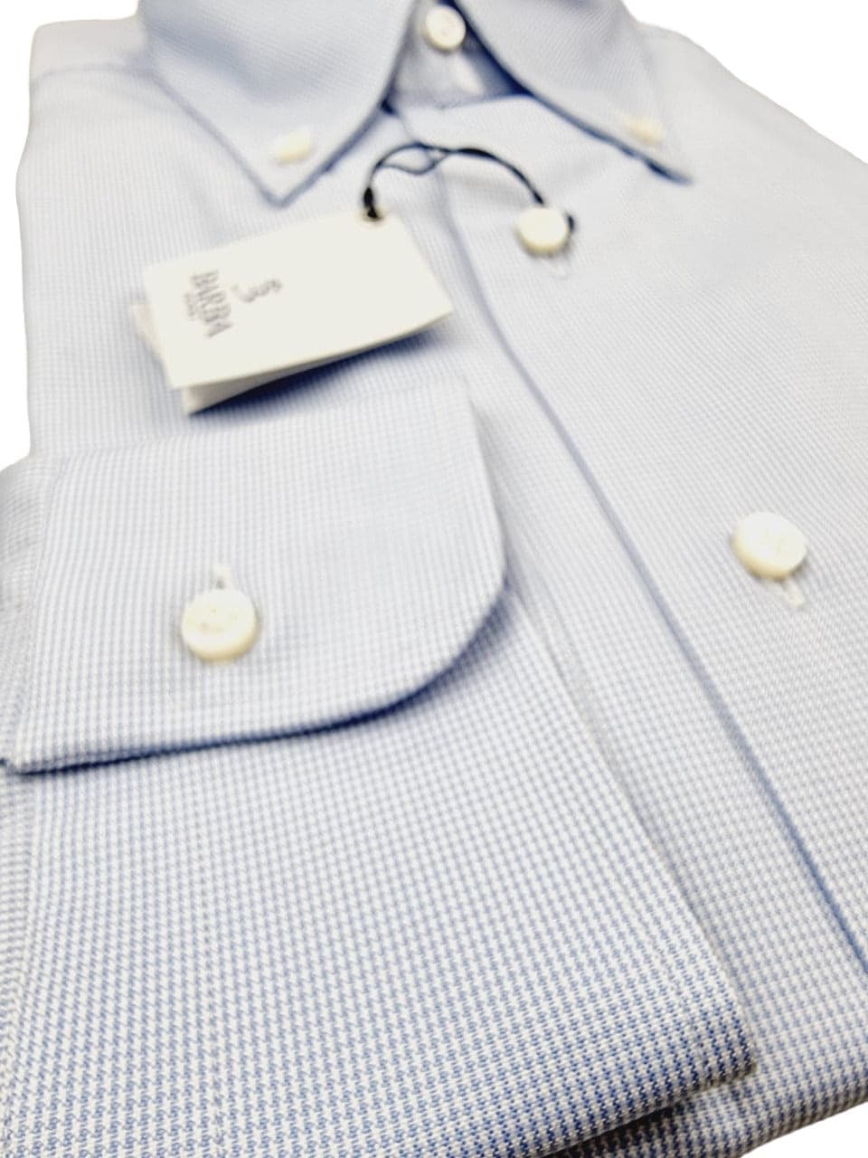 Camicia uomo Barba - Micro Fantasia - Colore celeste in Camicie casual Couture - Sestu, commercioVirtuoso.it