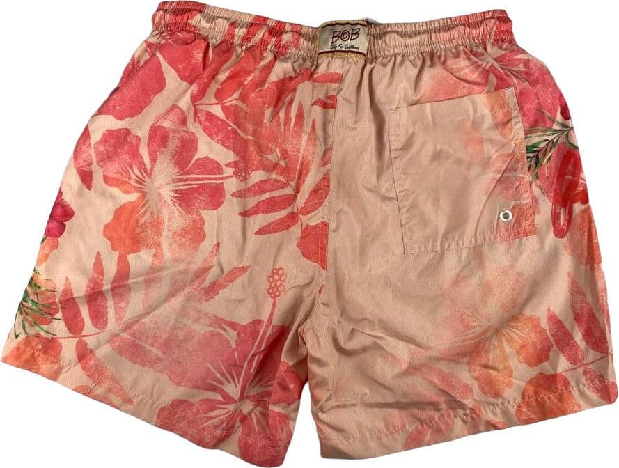 Boxer mare Uomo BoB Company - fantasia Fiori - colore Rosa/Rosso in Pantaloncini e calzoncini Couture - Sestu, commercioVirtuoso.it