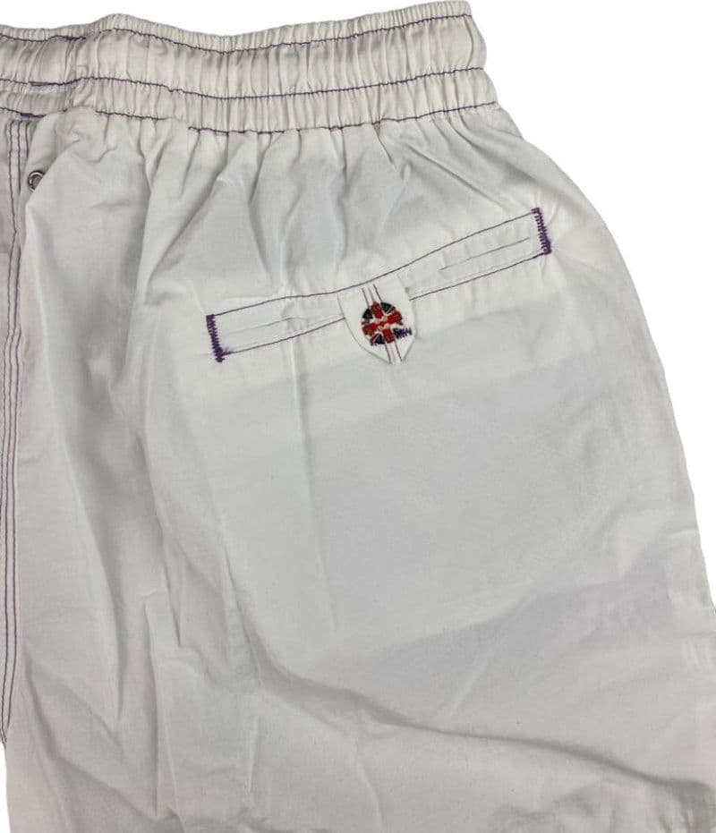 Boxer mare uomo Dandy Style - Tinta unita - colore bianco in Pantaloncini e calzoncini Couture - Sestu, commercioVirtuoso.it