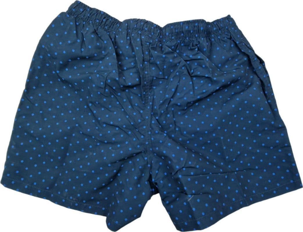 Boxer Mare Uomo Gallo Blu Fantasia Pois - Beachwear Italiano in Pantaloncini e calzoncini Couture - Sestu, commercioVirtuoso.it