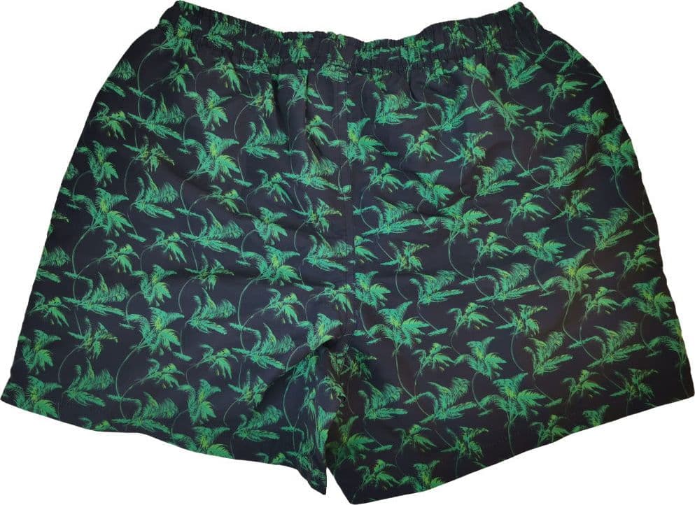 Boxer mare Uomo Gallo - fantasia palme - colore blu/verde - 2