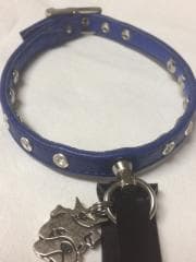 Collarino NERO per cani in Ecopelle e Swarovski Pet Follie - 4