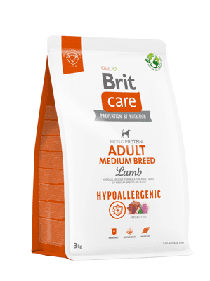 Brit Care Cane Hypoallergenic Adult Medium Breed Agnello e Riso crocchette in Secco 101 Market - Poggibonsi, commercioVirtuoso.it