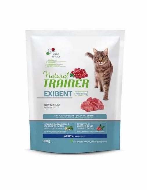 Natural Trainer Exigent mangime secco Gatti Adult manzo - 2