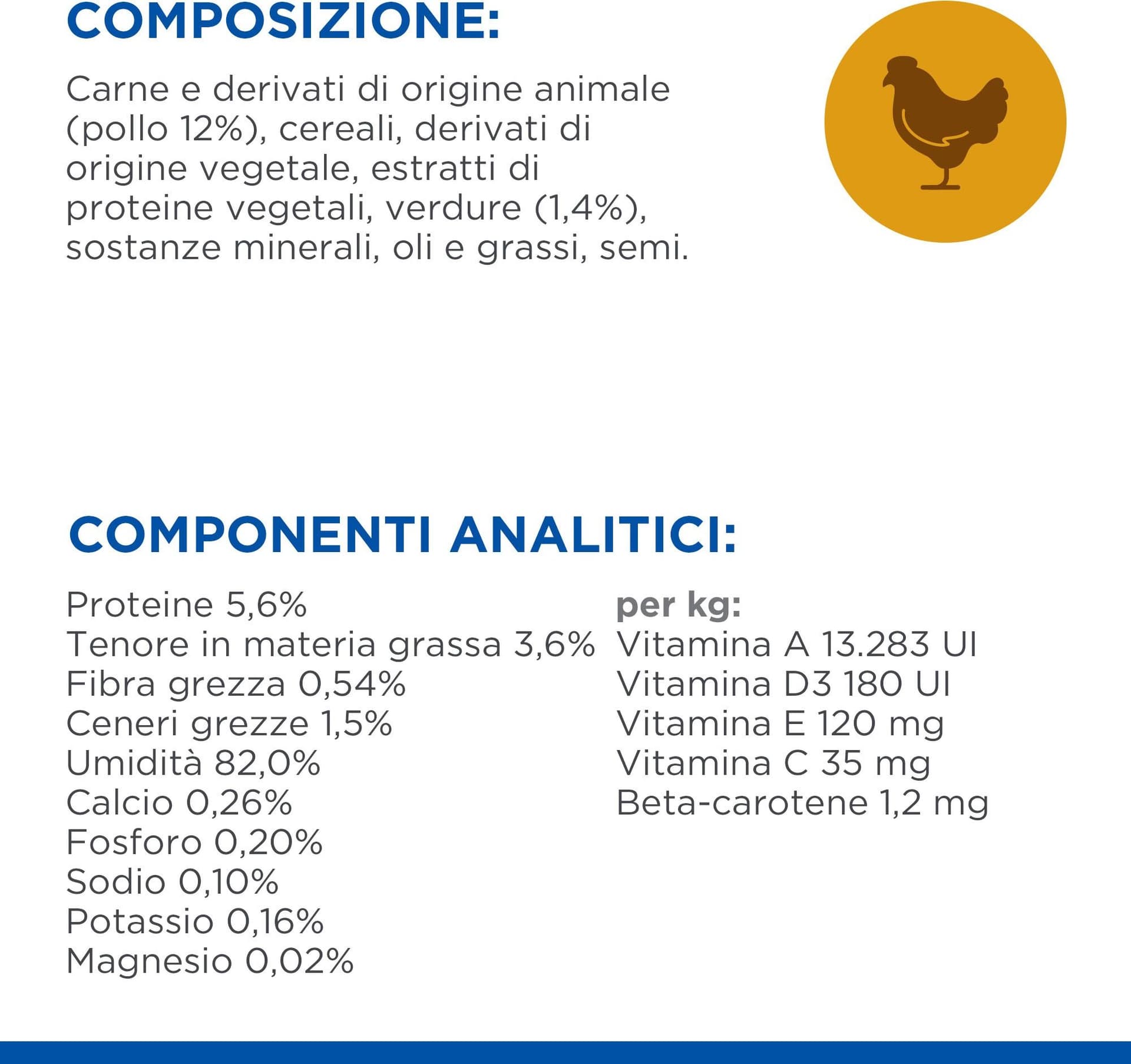 Hill's Healthy Cuisine umido Cani Puppy Mini pollo e verdure 80 gr - 6