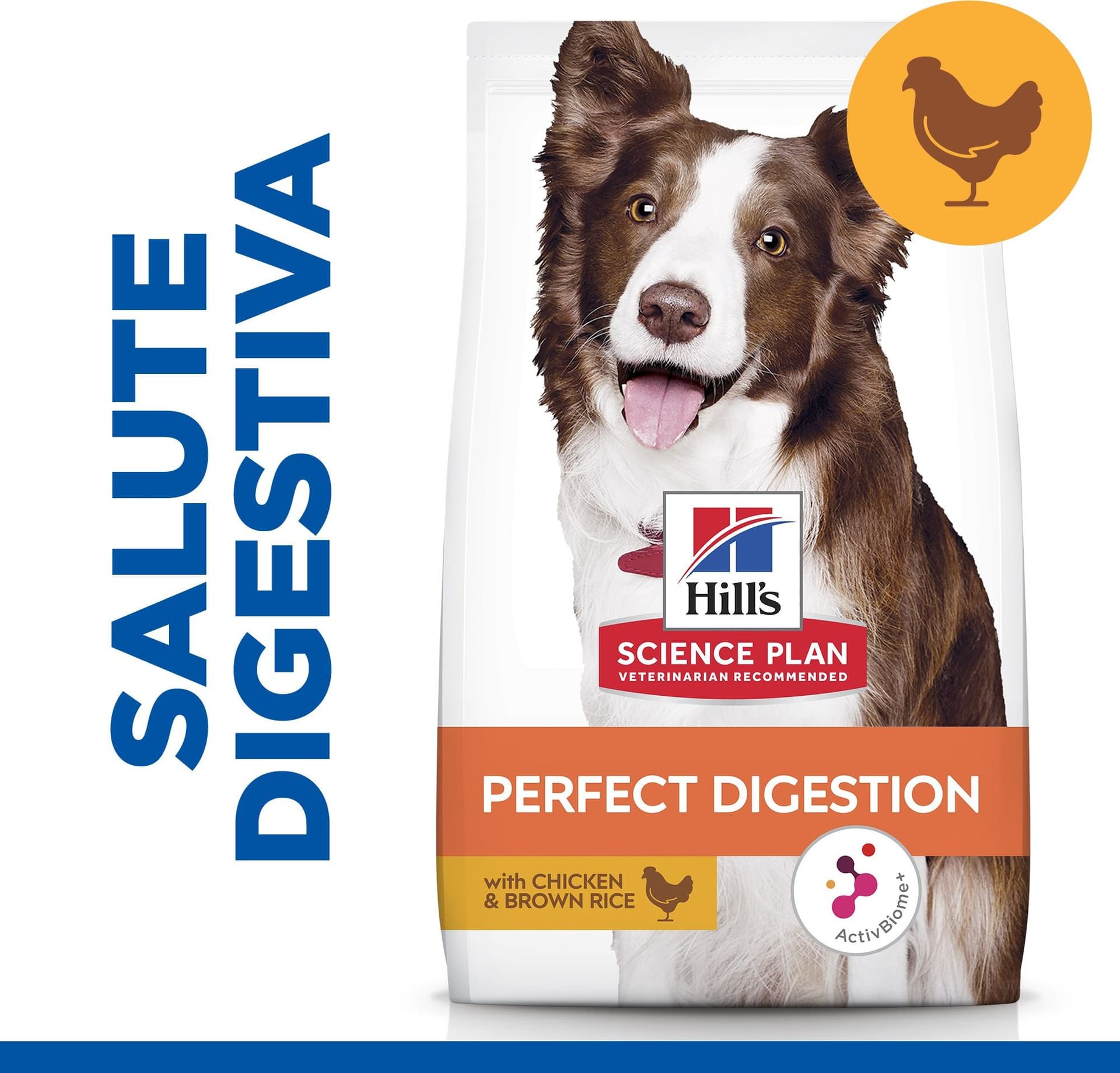 Hill's Perfect Digestion secco Cani Adulti Medium pollo - 3