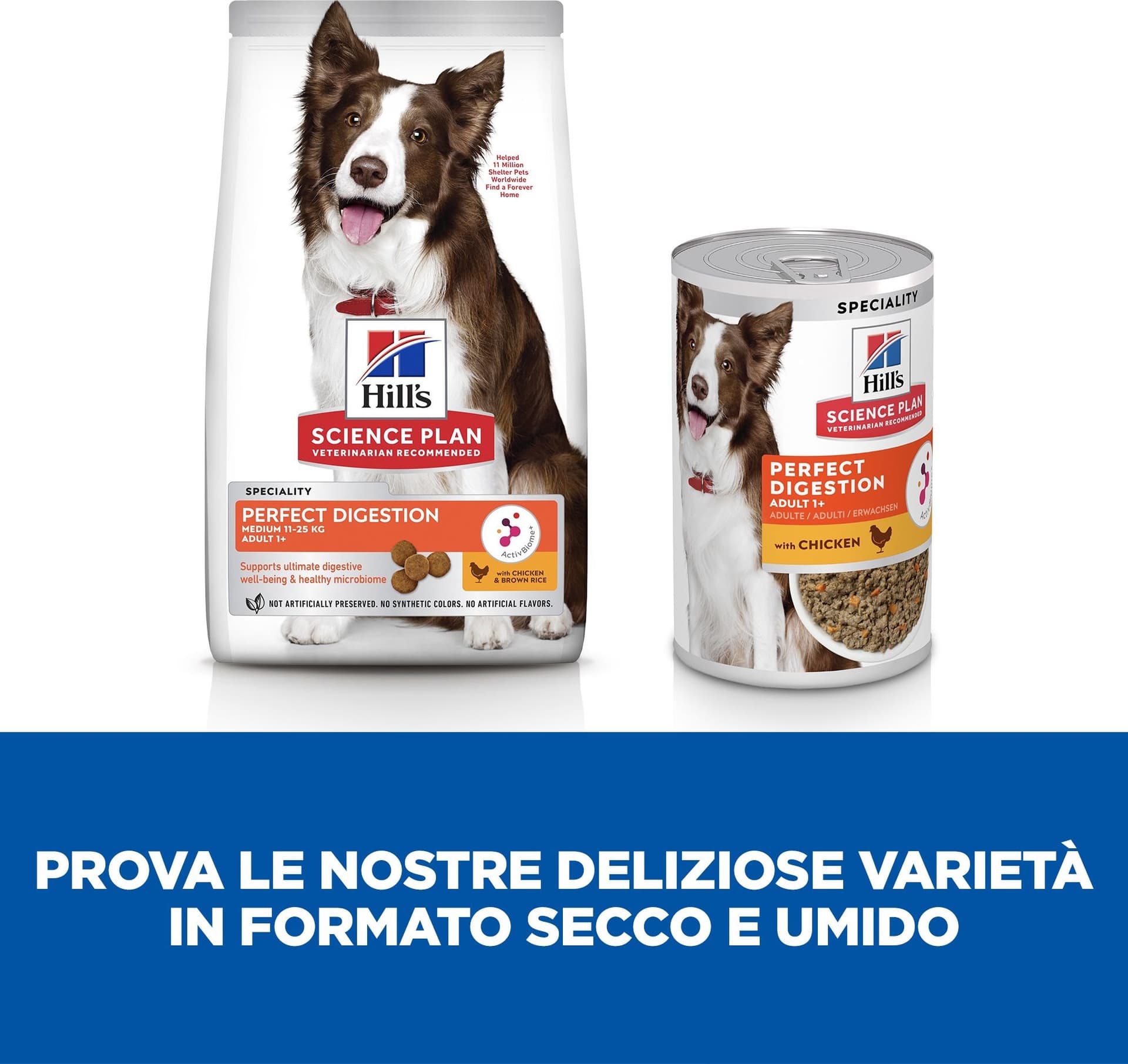 Hill's Perfect Digestion secco Cani Adulti Medium pollo - 6