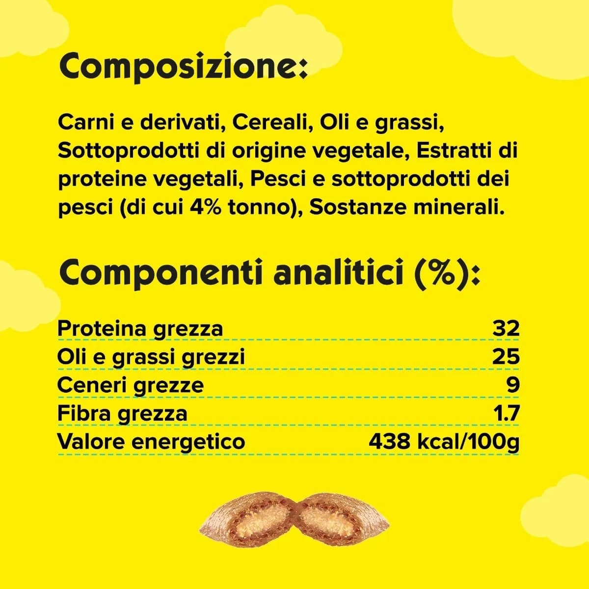 Catisfactions Snack per Gatti gusto Tonno 60gr - 4