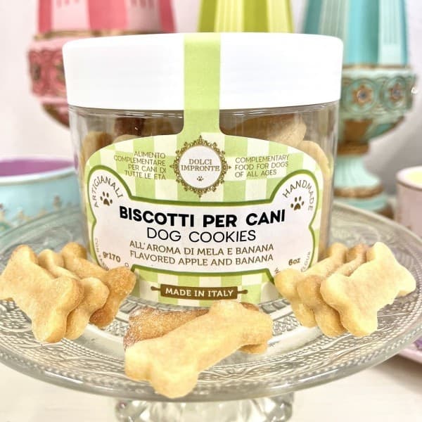 Dolci Impronte Biscotti per Cani gusto Mela e Banana 170gr - 2
