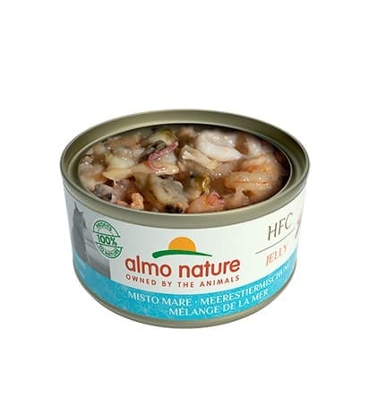 Almo Nature Scatoletta HFC Jelly gusto Misto Mare per Gatti Adulti 70gr - 2