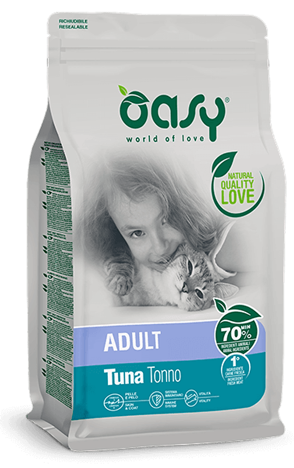 Oasy Lifestage Adult Tonno per Gatti - 2