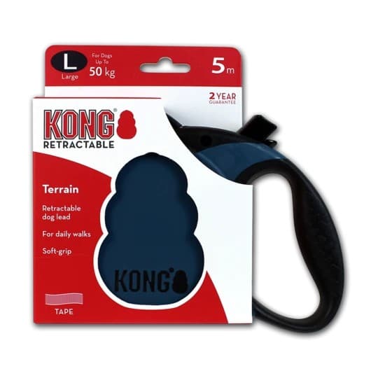 Kong Terrain Guinzaglio Allungabile Blu - 7