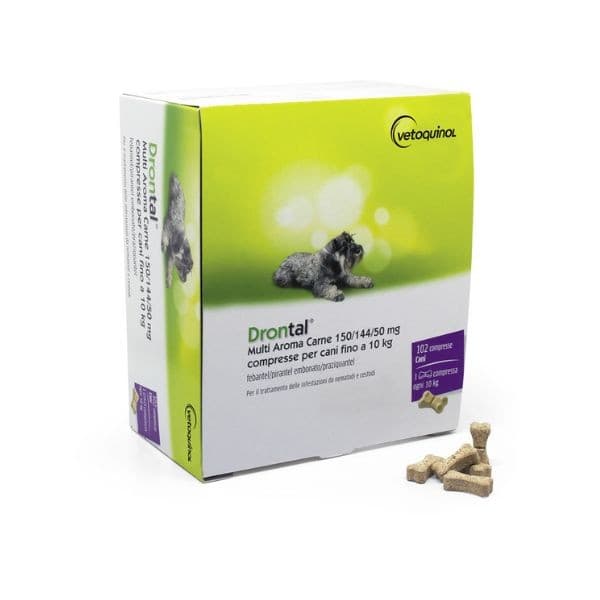 Sverminante Vetoquinol Drontal Multi Aroma Carne per Cani - 4